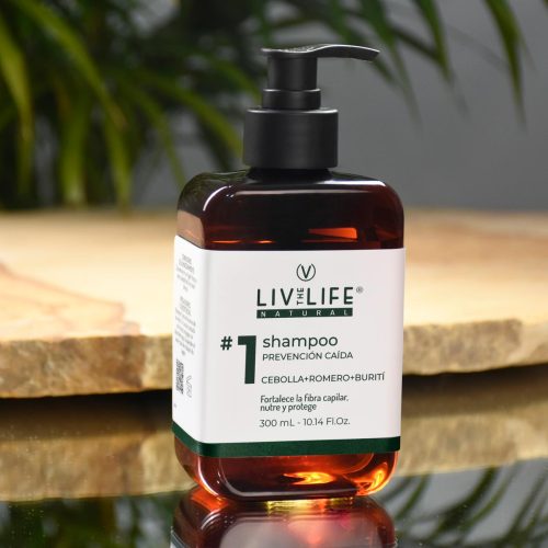 Shampoo Anticaída 300 mL | LIV THE LIFE